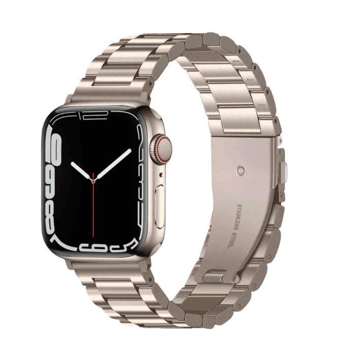 アップルウォッチバンド 高級ステンレス製スマートウォッチバンド