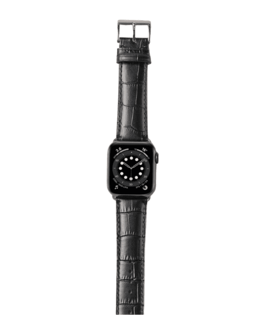 アップルウォッチバンド 高級牛革型押しウォッチバンド