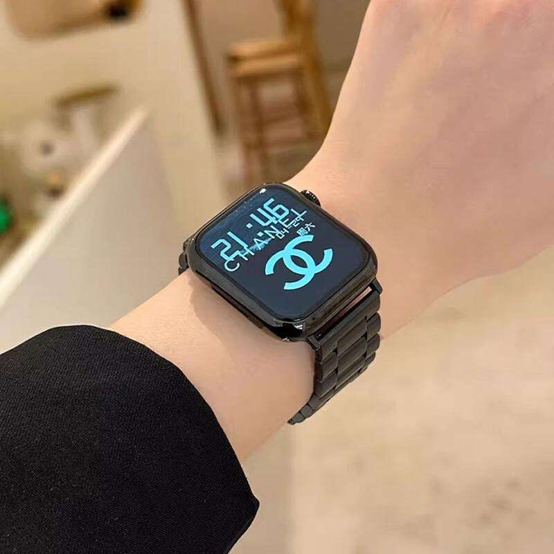 アップルウォッチバンド 高級ステンレス製スマートウォッチバンド