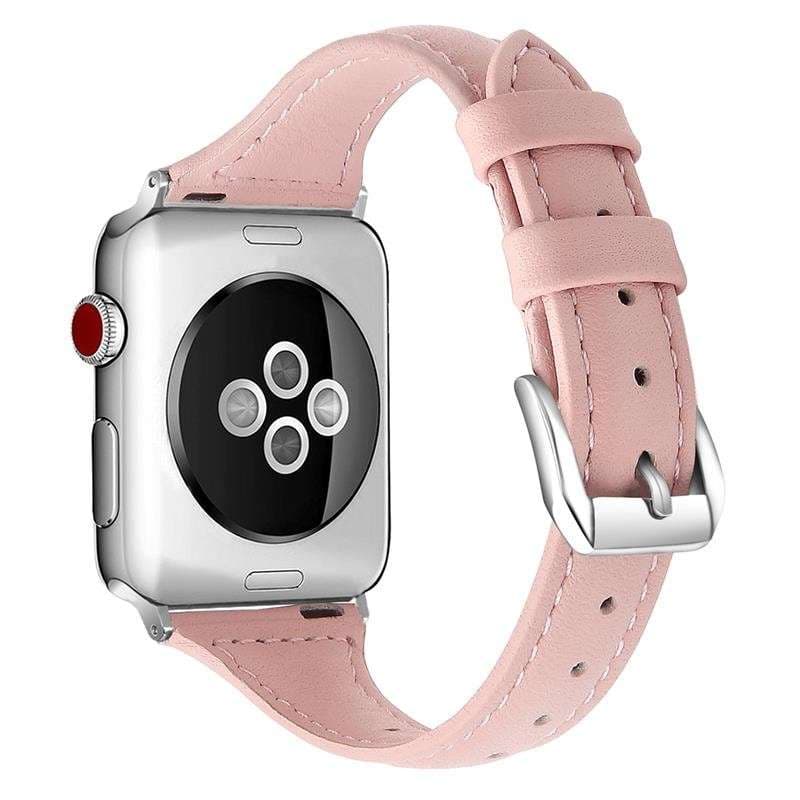アップルウォッチバンド 本革細身