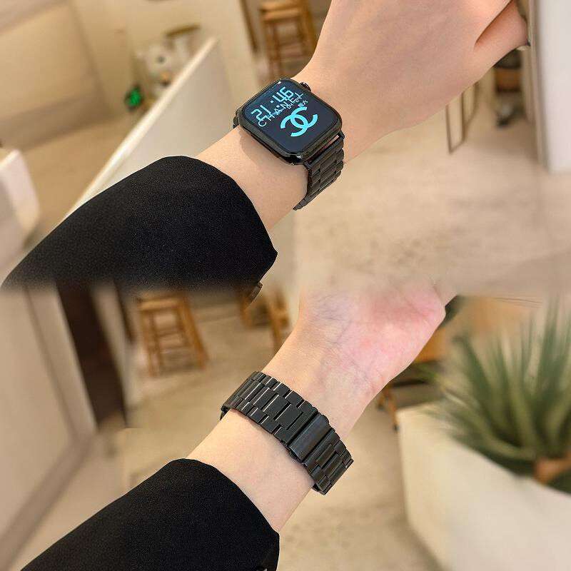 アップルウォッチバンド 高級ステンレス製スマートウォッチバンド