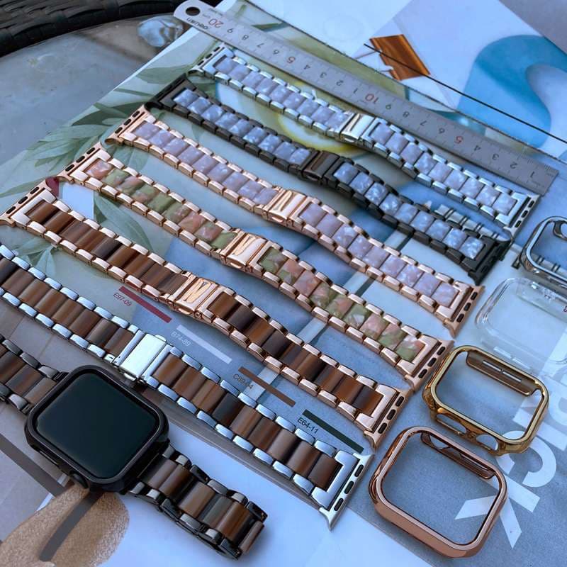 アップルウォッチバンド 高級感溢れる金属製スマートウォッチバンド